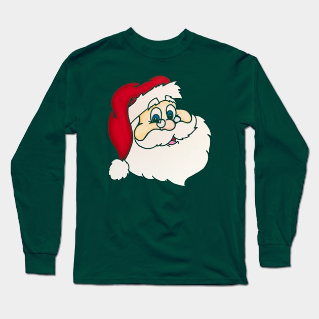 Santa Claus Long Sleeve T-Shirt by MyownArt